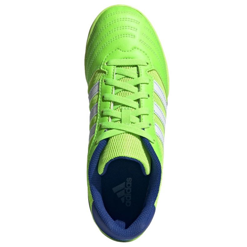 Sálová obuv adidas Super Sala Jr FV2640 zelený zelený 1