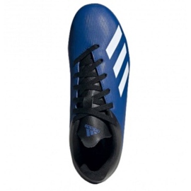 Kopačky Adidas X 19.4 FxG Jr EF1615 modrý modrý 1