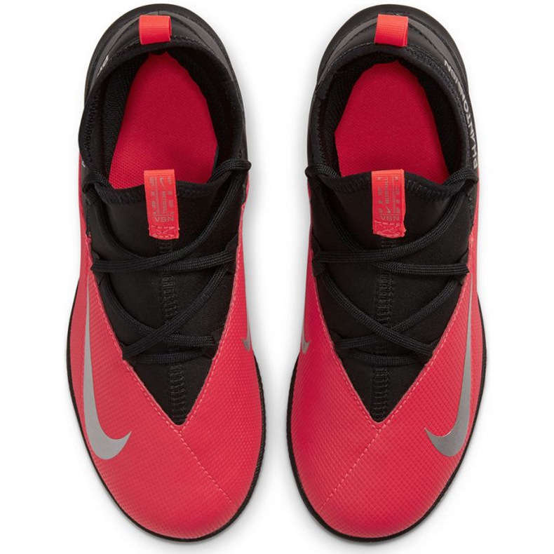 Kopačky Nike Phantom Vsn 2 Club Df Tf Jr CD4079-606 červený pomeranče a červené 1