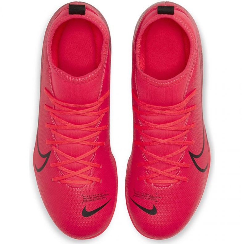 Kopačky Nike Mercurial Superfly 7 Club FG / MG Jr AT8150-606 červené pomeranče a červené 1