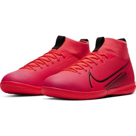 Sálová obuv Nike Mercurial Superfly 7 Academy Ic Jr AT8135-606 pomeranče a červené červené 5