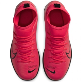 Kopačky Nike Mercurial Superfly 7 Club Tf Jr AT8156-606 červený pomeranče a červené 1