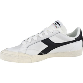 Diadora Melody Leather Dirty M 501-176360-01-C0351 bílý šedá 1