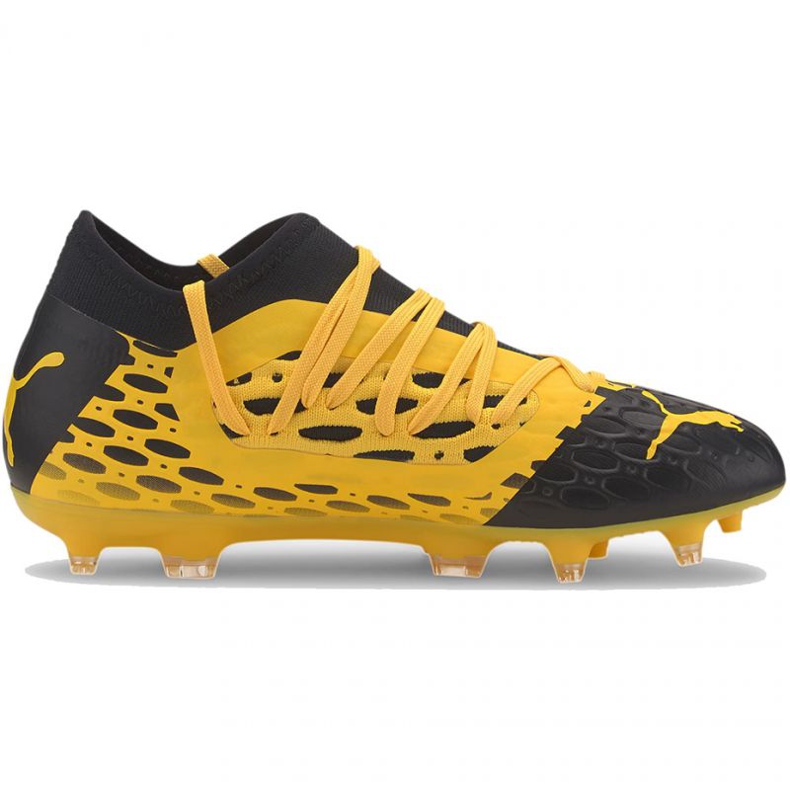 Kopačky Puma Future 5.3 Netfit Fg Ag Jr 105806 03 žlutá 1