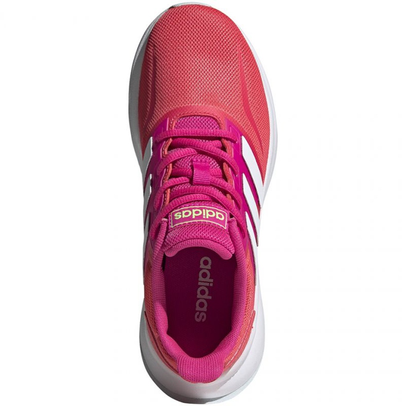 Boty Adidas Runfalcon K Jr EG2550 červený růžový 1