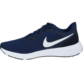 Nike Revolution 5 M BQ3204-400 bílý námořnická modrá 1 Nike Revolution 5 M BQ3204-400 bílý námořnická modrá 1