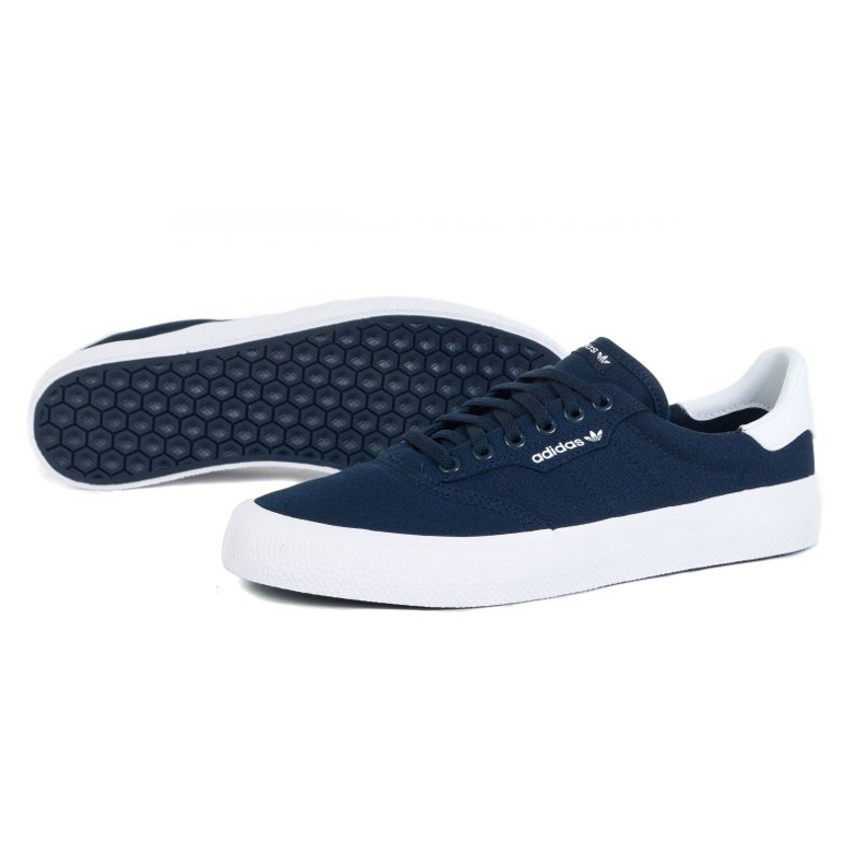 Boty adidas 3MC M B22707 bílý námořnická modř 1