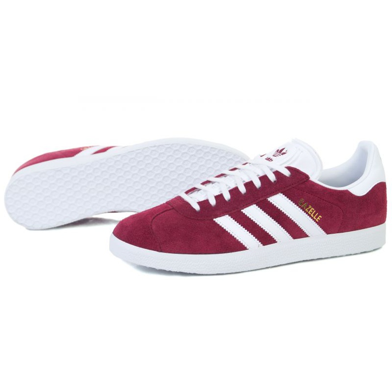 Boty Adidas Gazelle M B41645 bílý červené 1