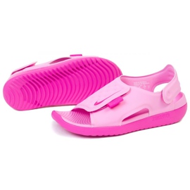 Sandály Nike Sundray Adjust 5 Jr AJ9076-601 černý růžový 1