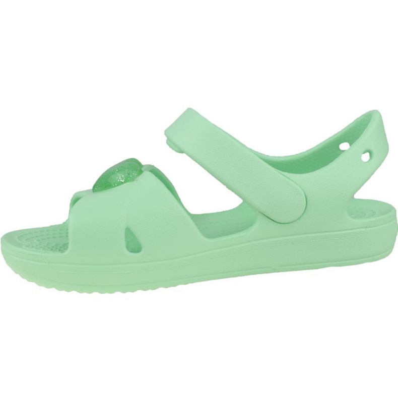 Sandály Crocs Classic Cross Strap K 206245-3TI ['modrý'] zelený 1