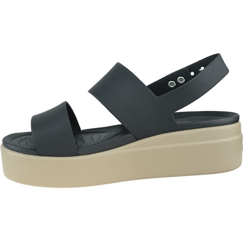 Crocs Brooklyn Low Wedge W 206453-07H námořnická modrá 1 Crocs Brooklyn Low Wedge W 206453-07H námořnická modrá 1