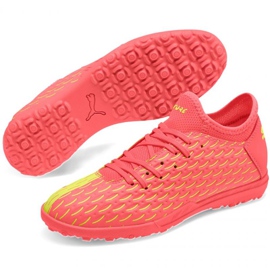 Kopačky Puma Future Jr 5.4 Osg Tt 105952 01 červené pomeranče a červené 3