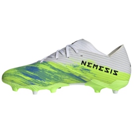 Kopačky Adidas Nemeziz 19.2 Fg M EG7220 vícebarevný zelená 1