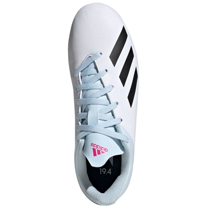 Kopačky Adidas X 19.4 FxG Jr EF1616 vícebarevný bílý 1