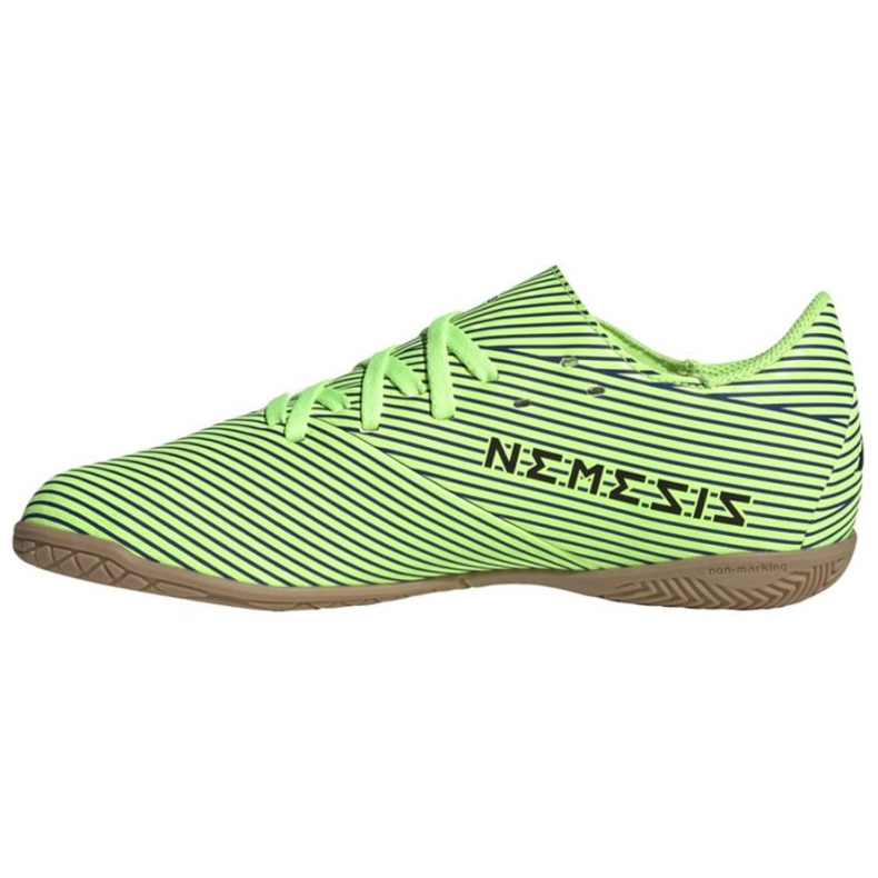 Sálová obuv adidas Nemeziz 19.4 In Jr FV4012 vícebarevný zelený 1