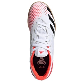 Sálová obuv adidas Predator 20.4 In Sala Jr EG0930 vícebarevný bílý 1