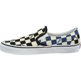 Vans Classic Slip-On Big Check M VN0A4U38WRT béžový černý modrý vícebarevný 1