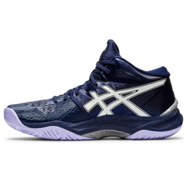 Volejbalové boty Asics Sky Elite Ff Mt W 1052A023-400 grafit, námořnická modř blues a námořnická modř 1
