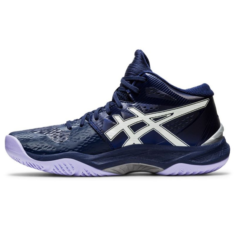 Volejbalové boty Asics Sky Elite Ff Mt W 1052A023-400 grafit, námořnická modř blues a námořnická modř 1