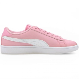 Puma Smash v2 L Jr 365170 24 černý růžový 1
