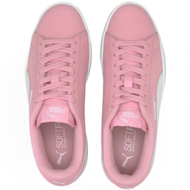 Puma Smash v2 L Jr 365170 24 černý růžový 2