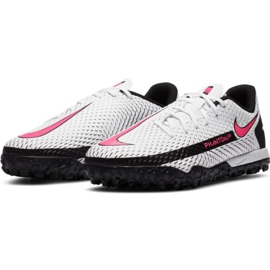 Kopačky Nike Phantom Gt Academy Tf Jr CK8484-160 vícebarevný bílý 1