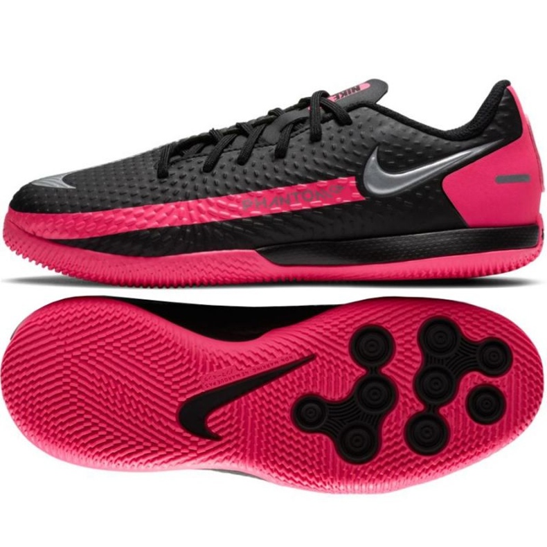 Kopačky Nike Phantom Gt Academy Ic Jr CK8480-006 vícebarevný černý 1