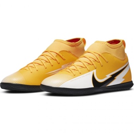 Kopačky Nike Mercurial Superfly 7 Club Ic Jr AT8153 801 žluť pomeranče a červené 1