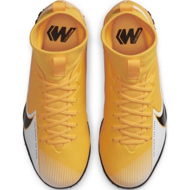 Kopačky Nike Mercurial Superfly 7 Academy Tf Jr AT8143 801 žlutá žluté 1