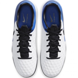 Kopačky Nike Tiempo Legend 8 Pro Tf M AT6136 104 , bílá, modrá bílý 1