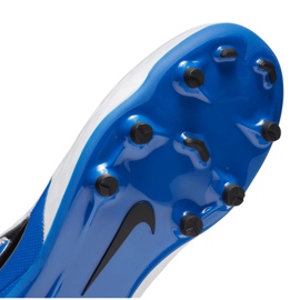 Kopačky Nike Legend 8 Academy Mg Jr AT5732-104 černá, bílá, námořnictvo vícebarevný 1