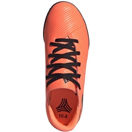 Kopačky Adidas Nemeziz 19.4 Tf Jr EH0503 vícebarevný pomerančový 1