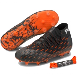 Kopačky Puma Future 6.1 Netfit Fg Ag Jr 106200 01 vícebarevný černá 2