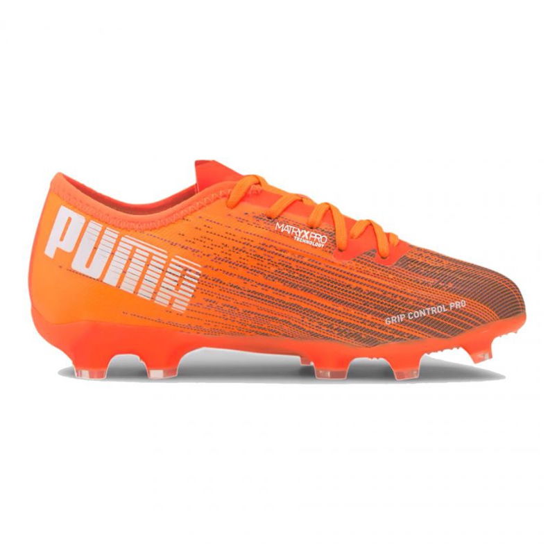 Kopačky Puma Ultra 1.1 Fg Ag Jr 106097 01 vícebarevný pomeranče a červené 1 Kopačky Puma Ultra 1.1 Fg Ag Jr 106097 01 vícebarevný pomeranče a červené 1