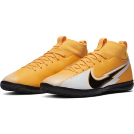 Kopačky Nike Mercurial Superfly 7 Academy Ic Jr AT8135 801 zelená žluté 1