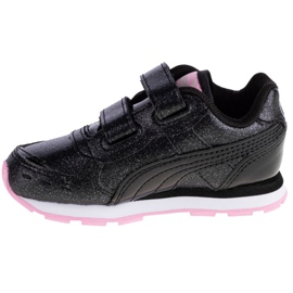 Puma Vista Glitz V Infants Jr 369721-10 černý růžový 1
