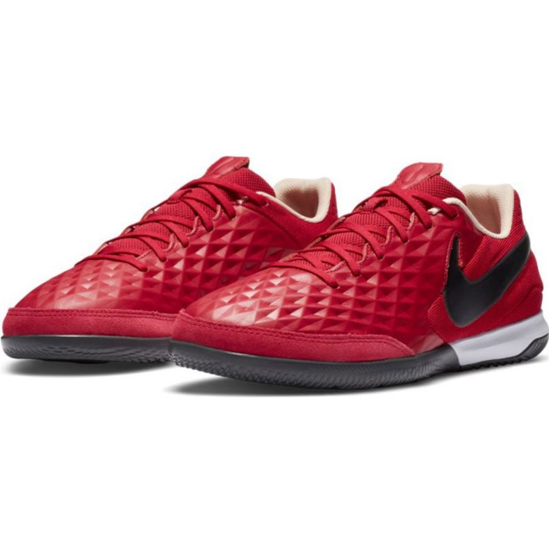Kopačky Nike Tiempo Legend 8 Academy Ic M AT6099 608 červený pomeranče a červené 1