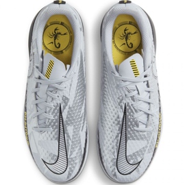 Kopačky Nike Phantom Gt Scorpion Academy Ic Jr DA2281 001 modrý stříbro 1