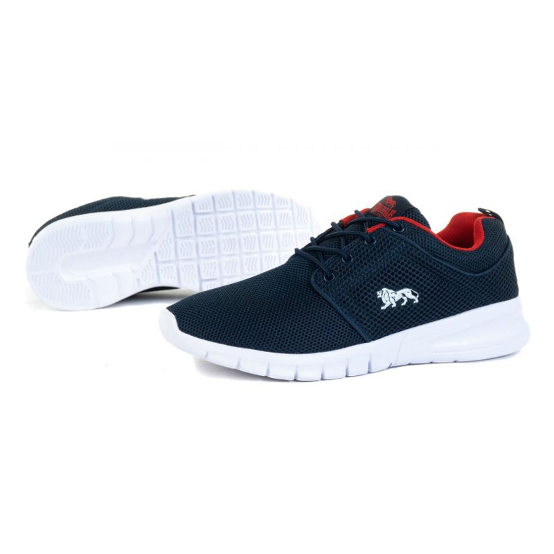 Boty Lonsdale Sivas 2 ZLMA505 Navy/Červená modrý 1
