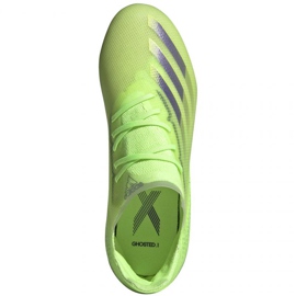 Kopačky Adidas X Ghosted.1 Fg Jr EG8180 vícebarevný zelený 1