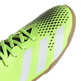 Kopačky Adidas Predator 20.3 In Junior EH3028 vícebarevný zelená 3