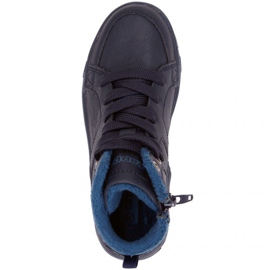 Boty Kappa Grafton Jr. 260826T 6764 bílý námořnická modrá 1