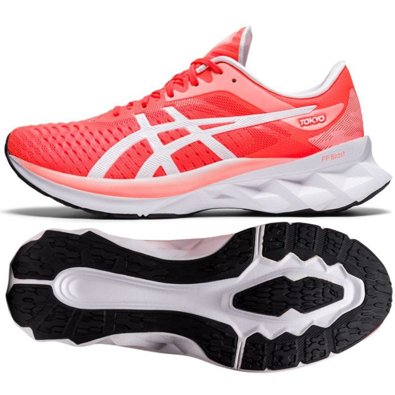 Asics Novablast Tokyo W 1012A941-600 růžový 1 Asics Novablast Tokyo W 1012A941-600 růžový 1