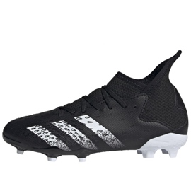 Kopačky Adidas Predator Freak .3 Fg Jr FY1031 vícebarevný černý 1
