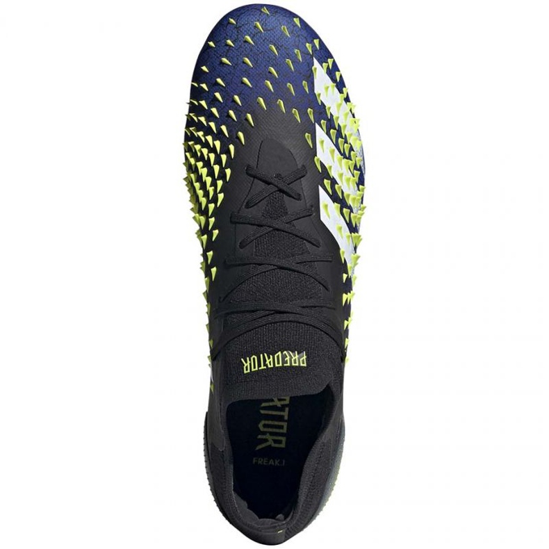 Kopačky Adidas Predator Freak .1 L Fg M FY0745 vícebarevný černý 1