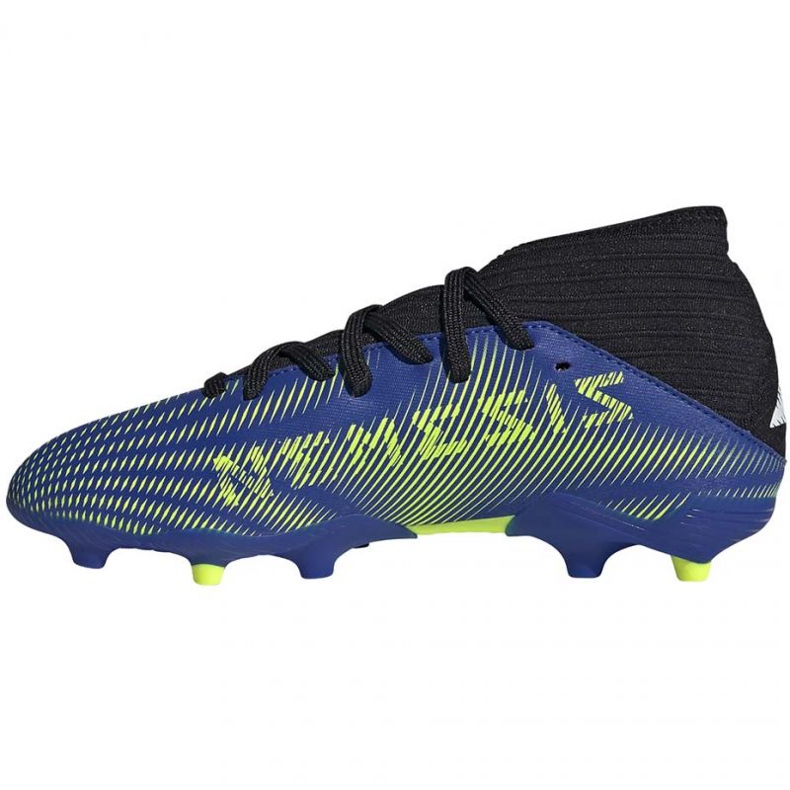 Kopačky Adidas Nemeziz 3 In Jr FY0817 černá, královská modrý 1