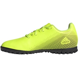 Kopačky Adidas X Ghosted.4 Tf Jr FW6920 vícebarevný žluť 1