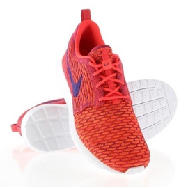 Nike Flyknit Rosherun M 677243-600 červený 1