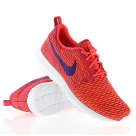Nike Flyknit Rosherun M 677243-600 červený 2