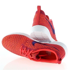 Nike Flyknit Rosherun M 677243-600 červené 3